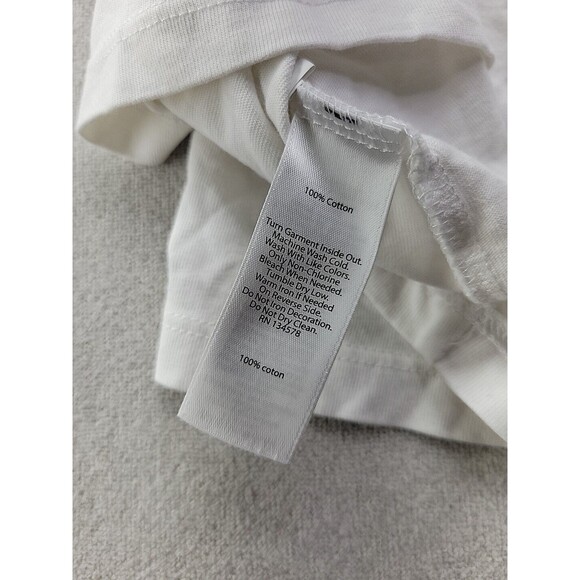 Vineyard Vines YOUTH Kids Girl Size M (10-12) White Long Sleeve Cotton Whale Tee - Picture 4 of 9